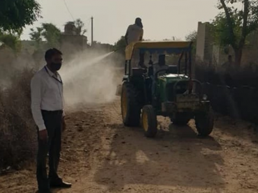 Fumigation of Sardarsahr